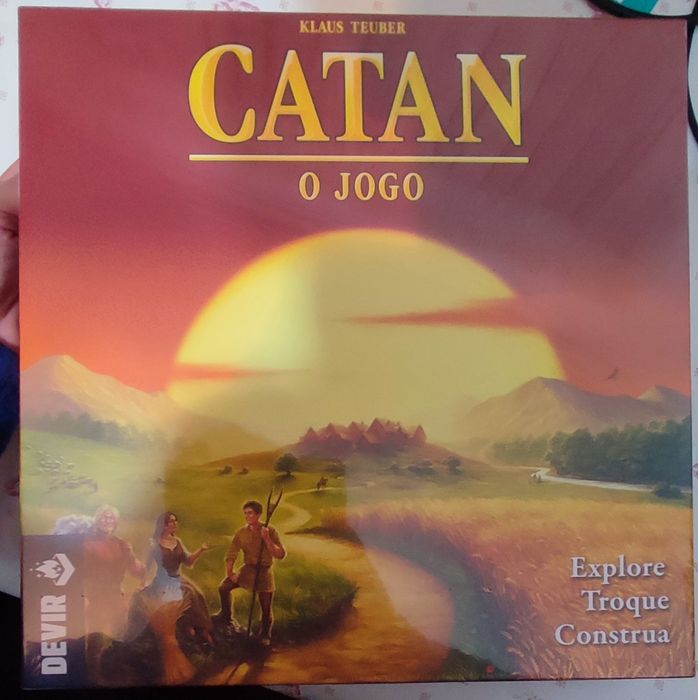Jogo Catan novo por abrir