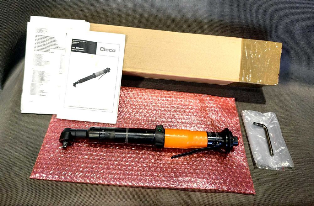 Wkrętak kątowy Cleco 34RAA28AH3 34 napęd kwadrat 3/8'' Pneumatic NOWY