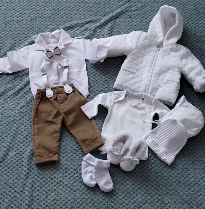 Cały komplet do Chrztu Świętego dla chłopca