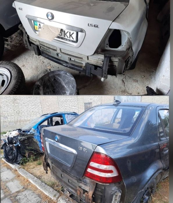 Крышка багажника ляда зад джили ск geely ck разборка