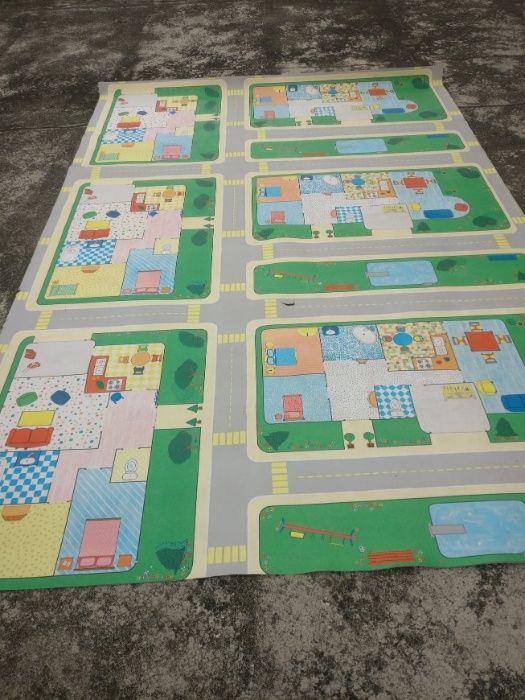 tapetes em plástico