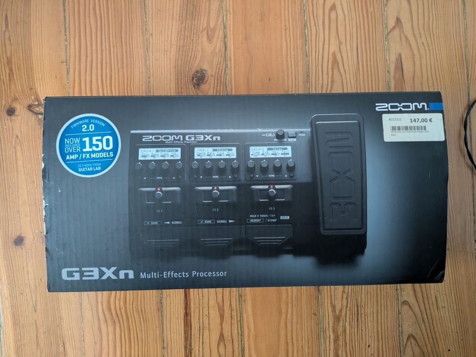 Zoom g3xn multi-effects