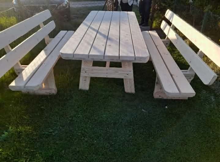 Stół ogrodowy, piwny,ławostół