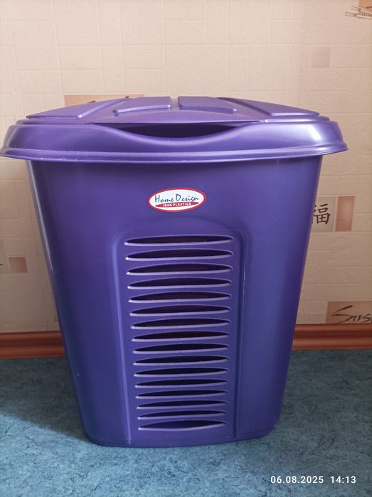 Корзина для белья Бак для білизни пластиковий кошик