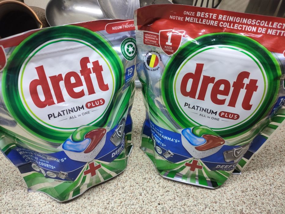 Капсулы для посудомойки  DREFT  Бельгия