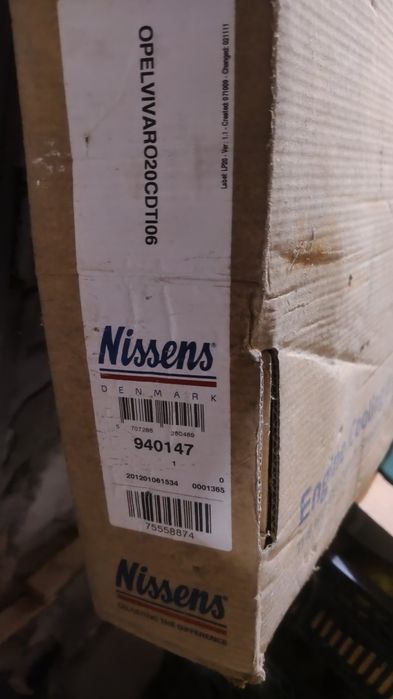 Радіатор кондиціонера Рено Трафік Трафік,Опель Віваро,НіссанПрімастар