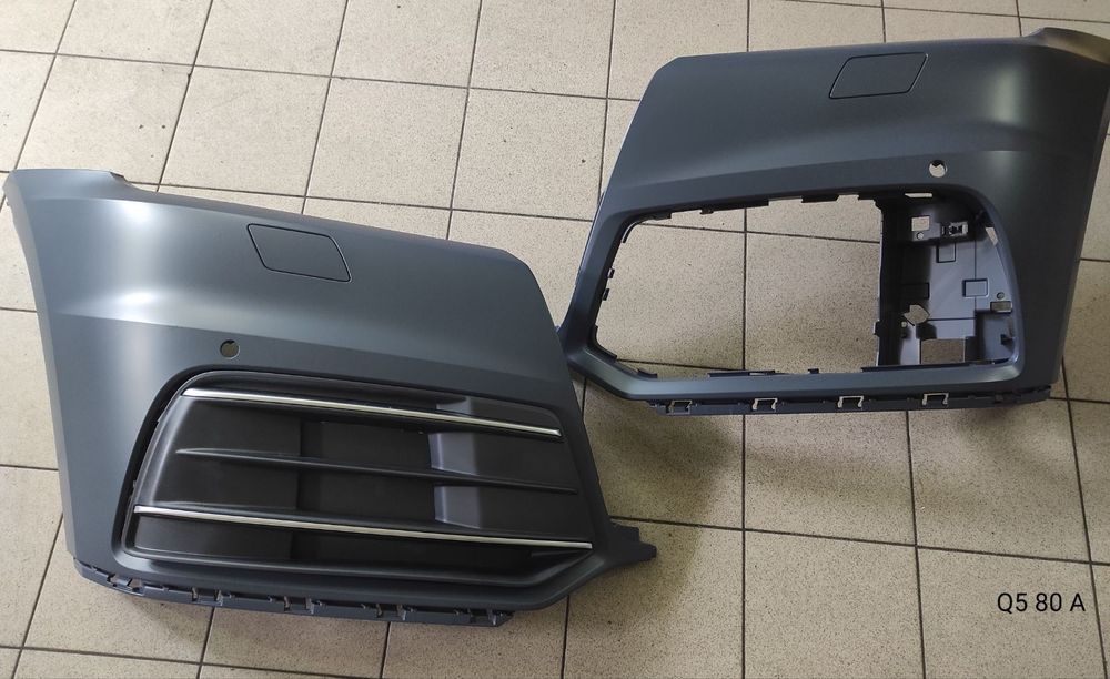 Audi Q5 80A( FY) Спойлер Бампера Губа Захист бампера Ауді Ку5