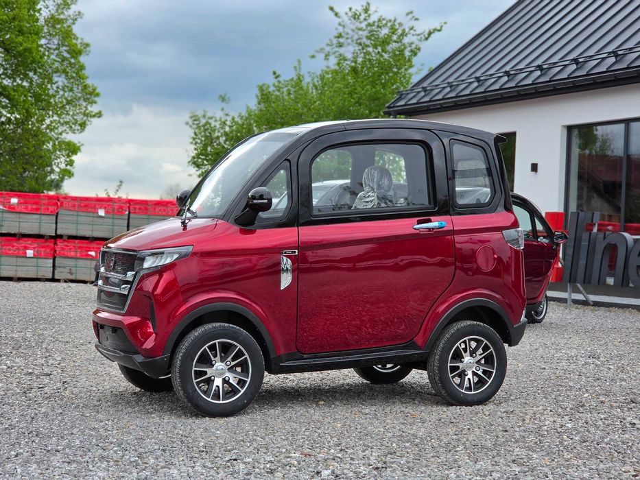 Czterokołowiec elektryczny wózek W-TEC Tuligo Mikro samochód skuter 45km/h, 80km, kamera cofania, panorama