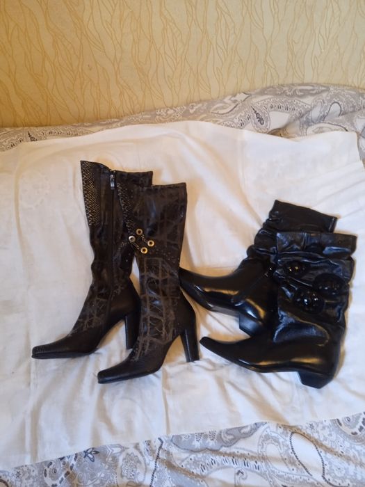 Сапоги осінь,зима по 200гр.шт.38р.