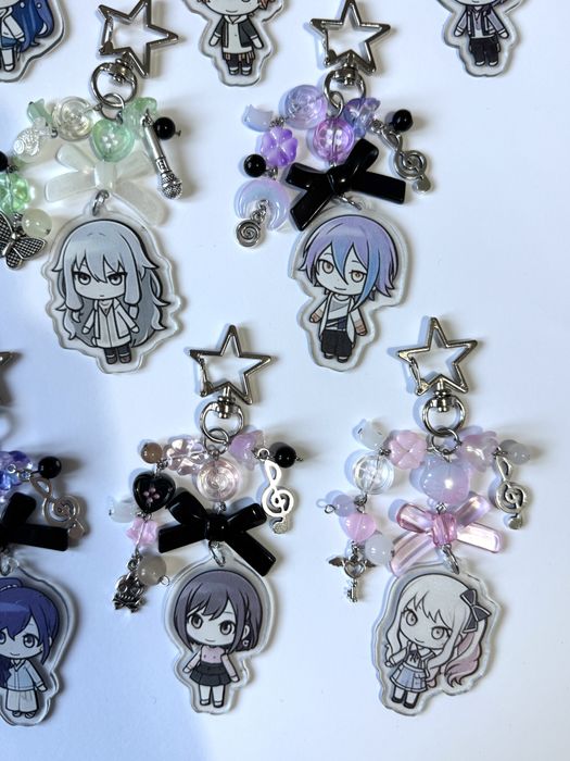 project sekai keychains handmade