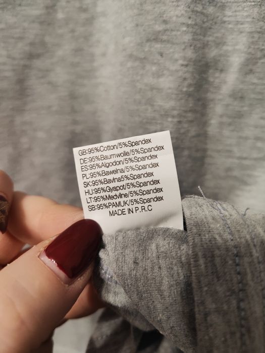 Koszulka na ramiączkach szara