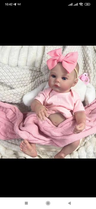 Продам нову реалістичну ляльку куклу пупса Реборн, 50 -60 см Оригінал!