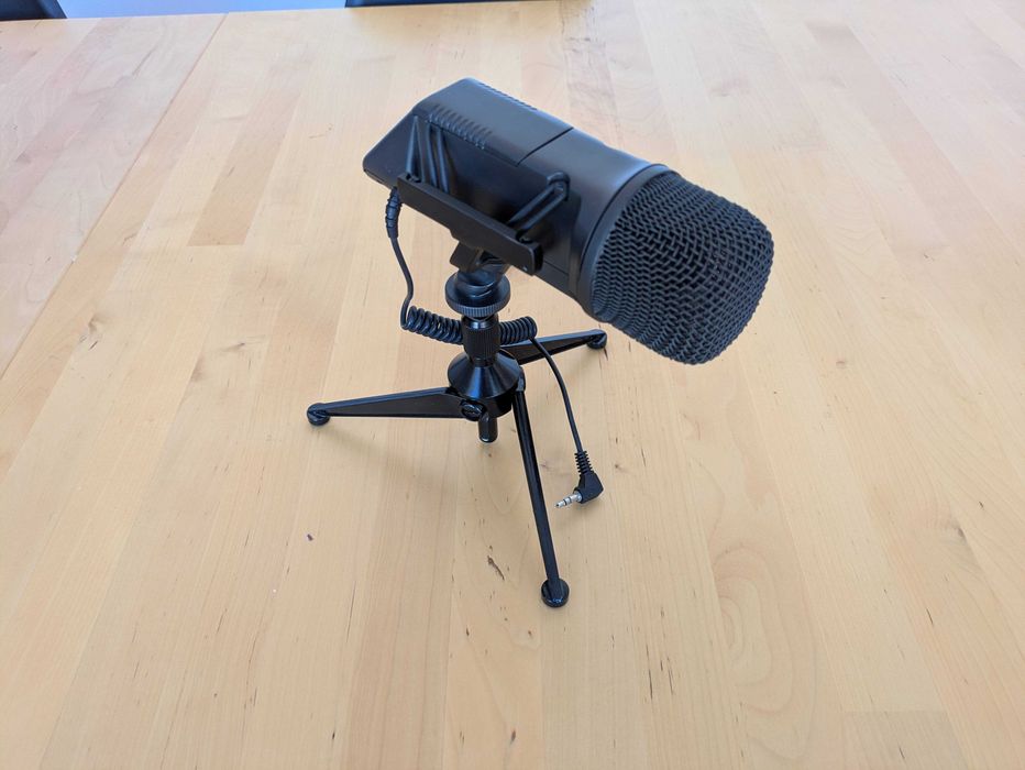 Rode "Stereo Videomic" + Pedestal