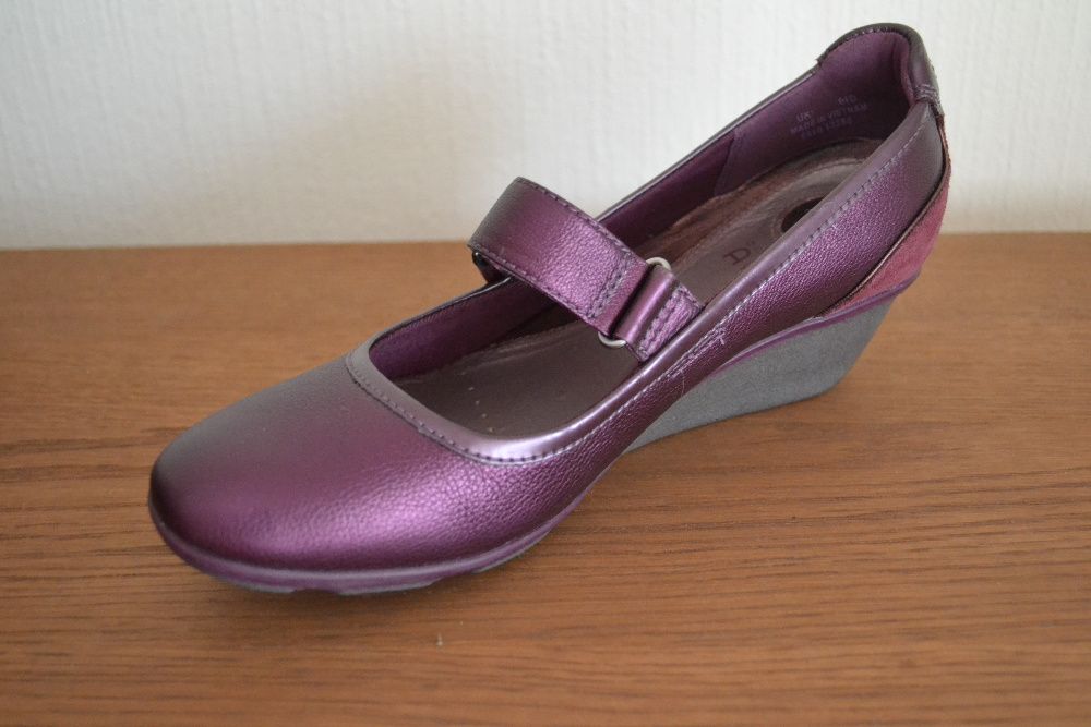 Clarks skórzane buty roz 40