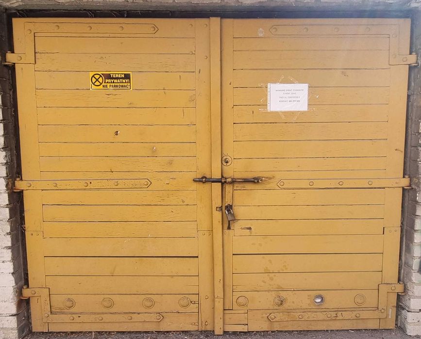Do wynajęcia garaż