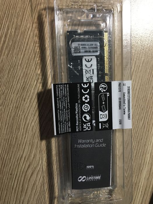 Оперативна пам’ять DDR 4 16G 3200 Kingston Fury