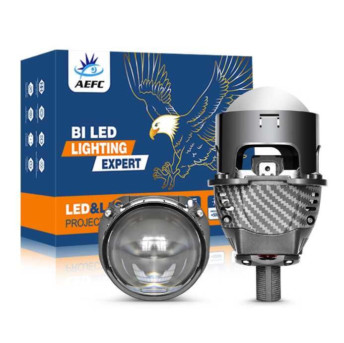 Світлодіодні Bi LED Лінзи 2.5-3.0 дюйми двохчипові 12-24v