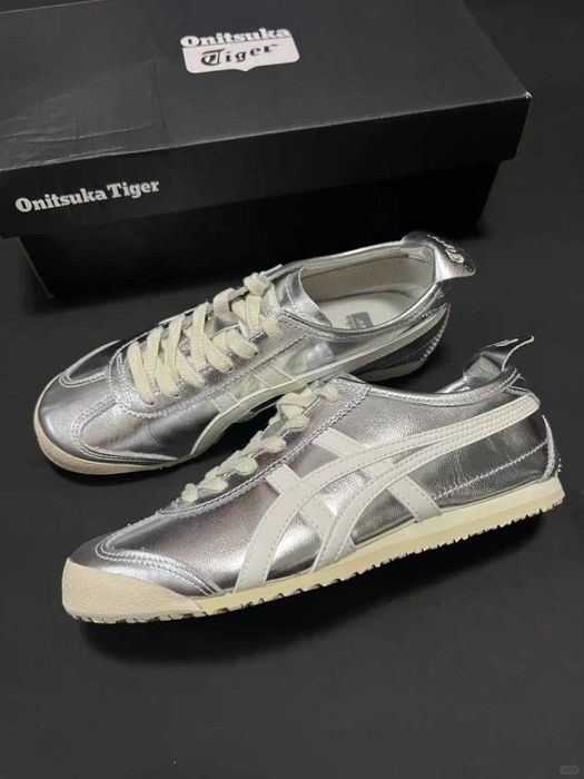 Onitsuka Tiger Mexico 66 Silver Off White R.37