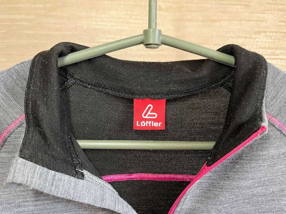 Loffler Merino Wool Кофта З Вовни Шерсті Мериноса Термобілизна Трекінгова Велосипедна Велоджерсі