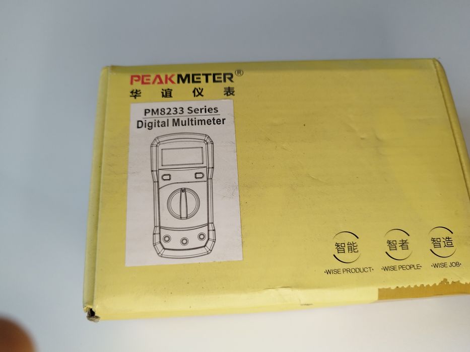 Miernik, cyfrowy PeakMeter. Pm8233