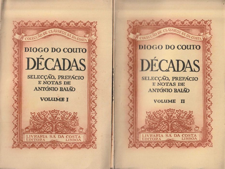 Décadas (Volumes I e II) - Diogo do Couto