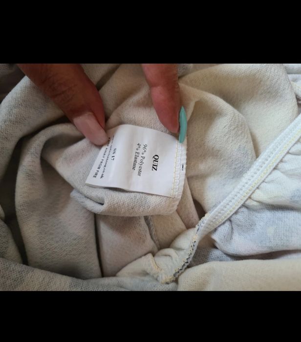 Kombinez letni w kwiatki