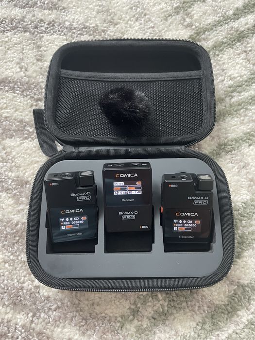 Comica BoomX-D Pro - Zestaw 2 mikrofony + 1 odbiornik