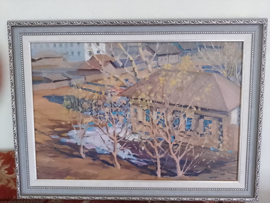 Картины маслом на картоне