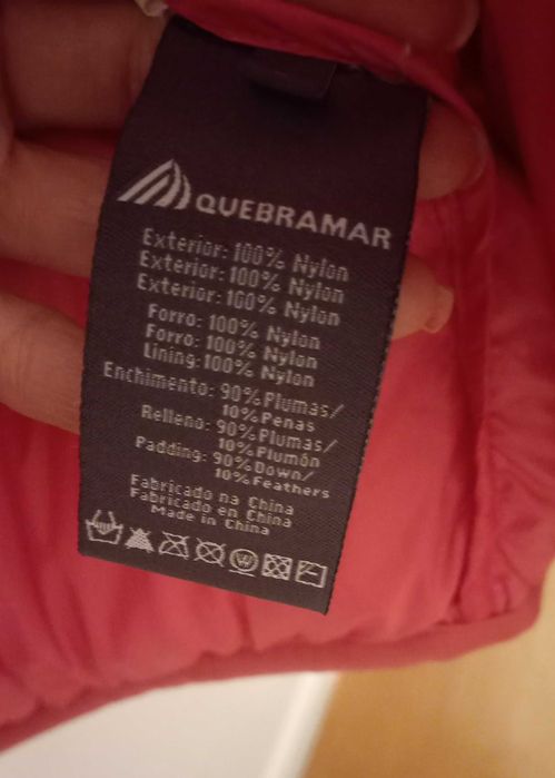 Blusão feminino fucsia da Quebramar