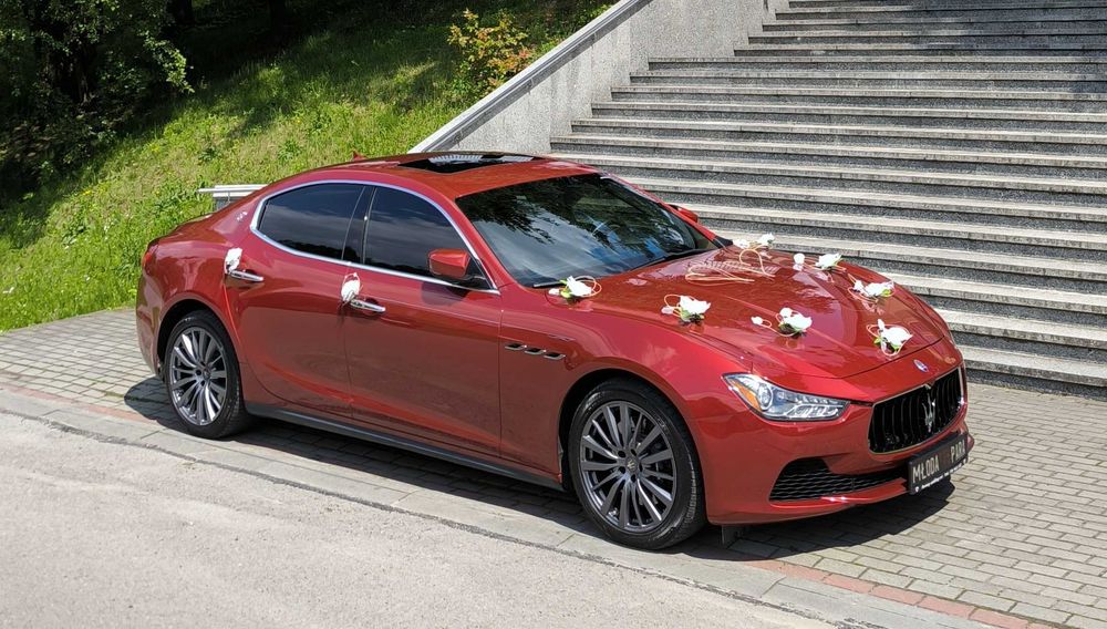 Samochód do Ślubu / Auto na Wesele - Maserati Ghibli