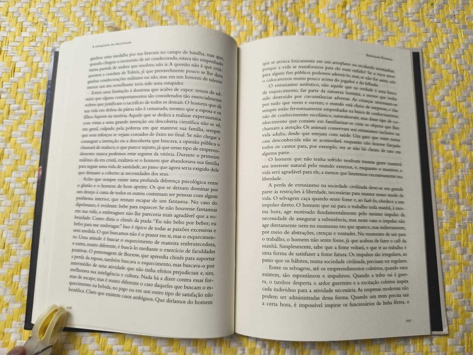 A Conquista da Felicidade – 
Bertrand Russel