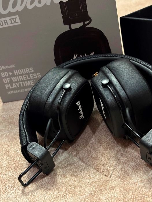 Наушники беспроводные Marshall Major IV 80 часов автономно оригинал BT