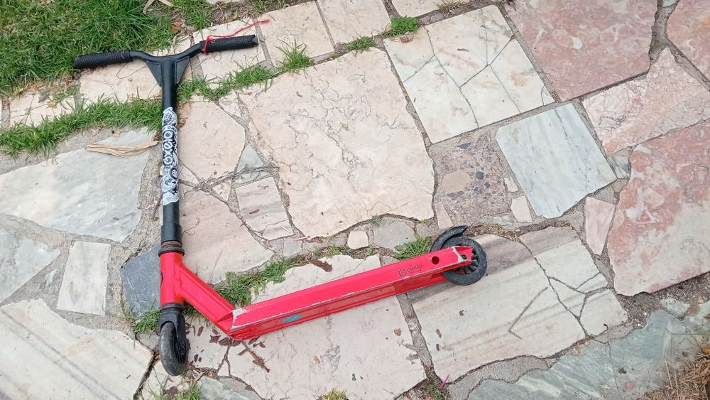 Trotinete freestyle para saltos