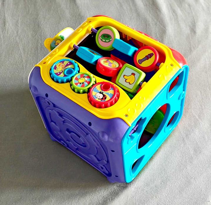 VTECH Trefl Edukacyjna Kostka Aktywności – Interaktywna zabawa i nauka