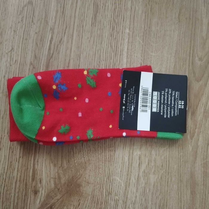Skarpety męskie, świąteczne, Moraj,43