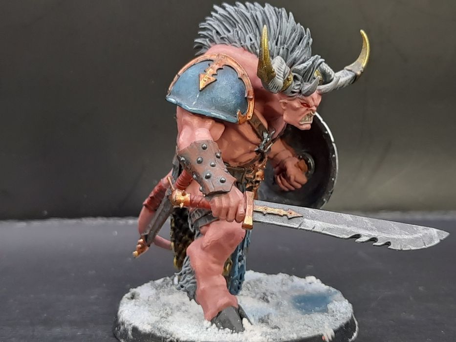 Warhammer Old world Age of sigmar Chaos Ogroid Myrmidon Minotaur