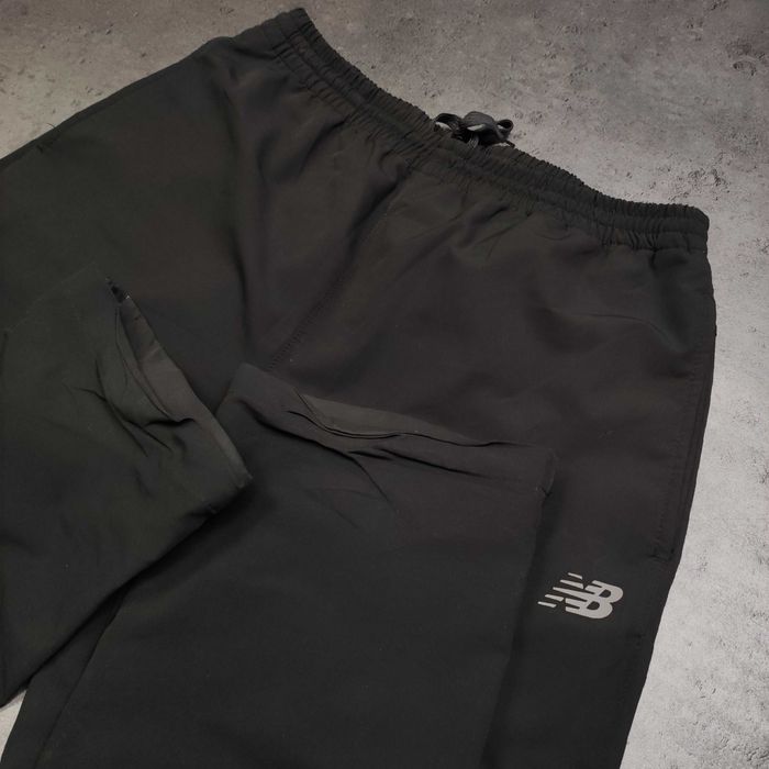 MĘSKIE spodnie Podroż Lekkie Trekking New Balance  góry Technical Logo