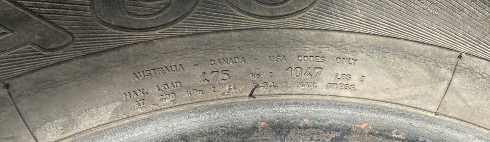 Stare opony Pirelli Drago P 5000 R 185 / 60