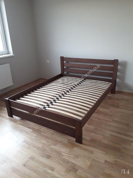 Кровать деревянная двуспальная. Ліжко деревяне 90,120,140,160,180х200