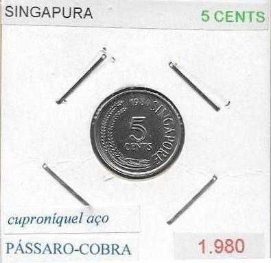 Singapura - - - - - Moedas
