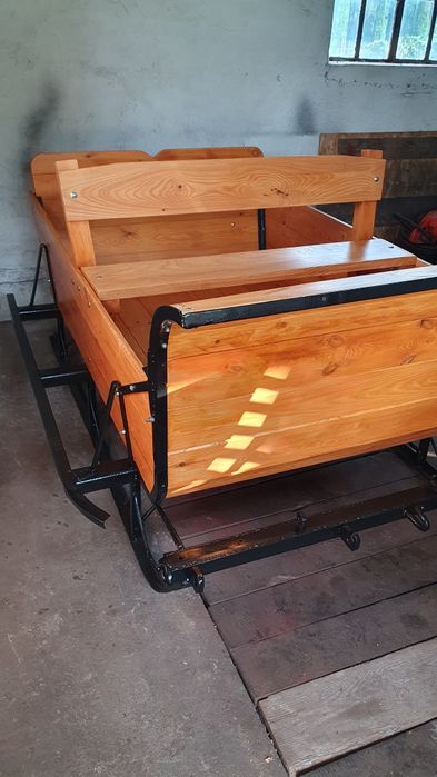 Sanie konne pociągowe