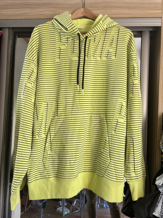 Bluza Puma męska młodzieżowa M żółta czarna 100% cotton bawełna