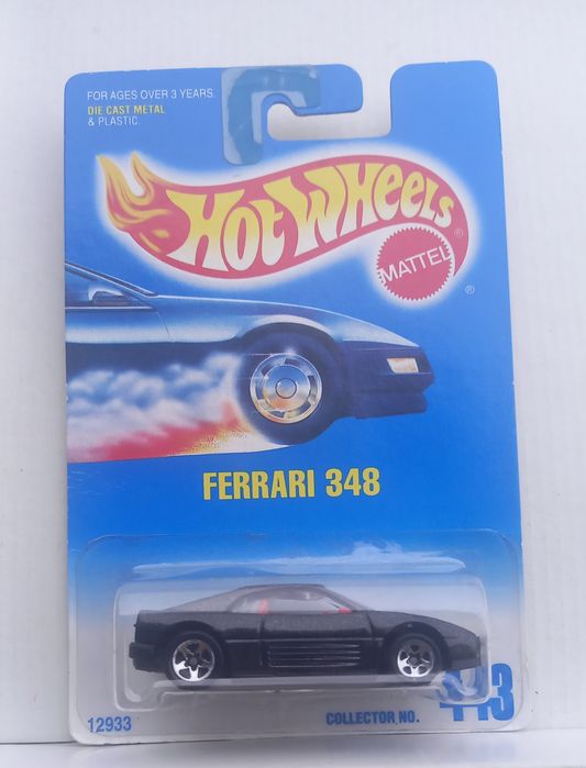 Hot wheels ferrari 348 saiu no ano 1991