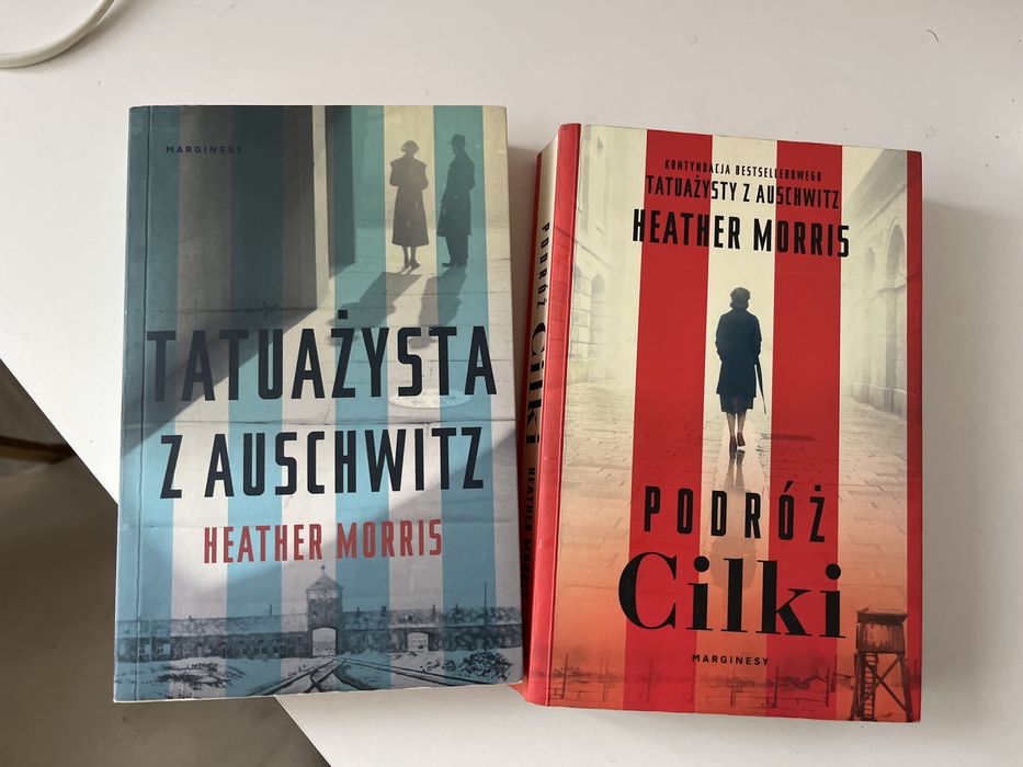 Ksiazki w stanie idealnym tatuażysta z Auschwitz i podróż Cilki