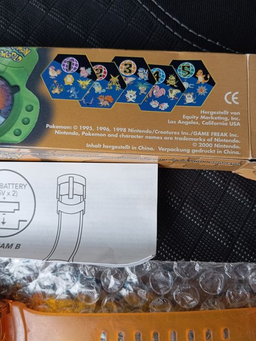 Nintendo Pokemon годинник World Watch.модель 2000 р.