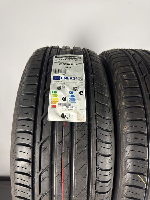 Літні шини НОВІ 2шт R18 215/50 92W Bridgestone Turanza T001 2022