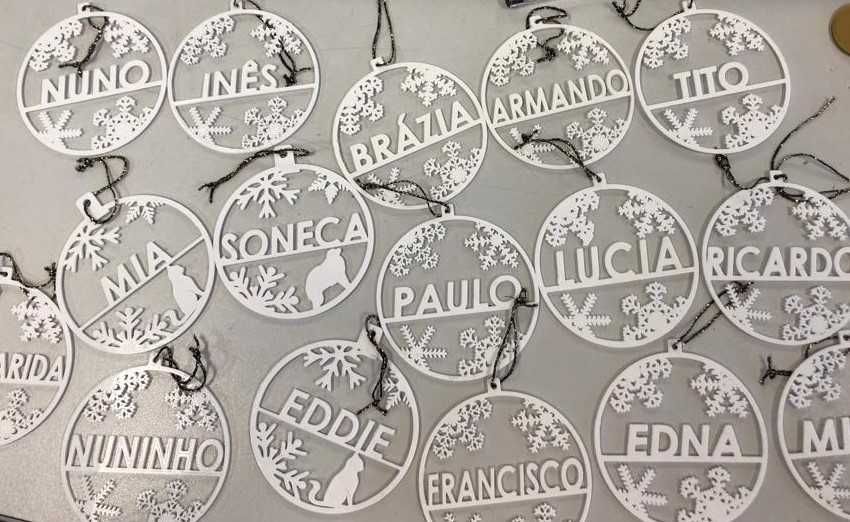Enfeites de Natal, Bolas de Natal personalizadas
