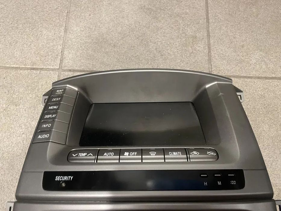 Wyświetlacz / Ekran radia Toyota Land Cruiser 100 LIFT 03-06 Radio Nawigacja