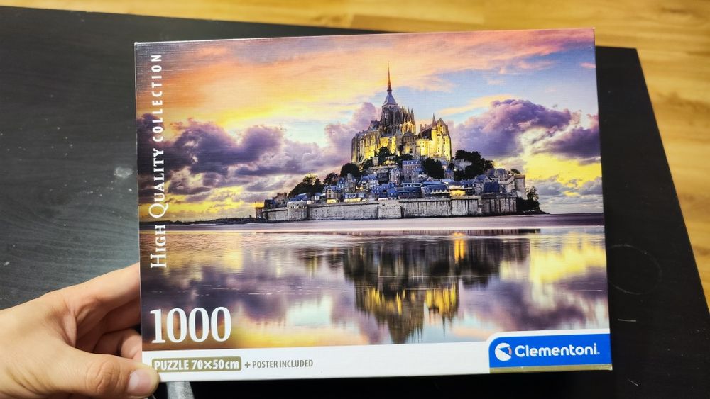 Puzzle Clementoni 1000 Mont Saint- Michel