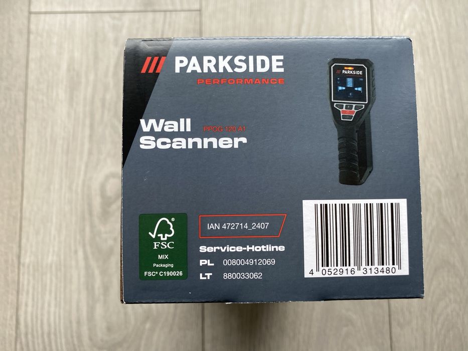 NOWY lokalizator detektor do kabli Parkside Performance PPOG 120 A1